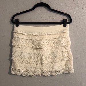FRANCESCAS - lace skirt size 4